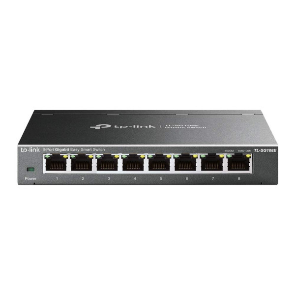 TP-Link TL-SG108E - Switch Gigabit 8 ports web manageable